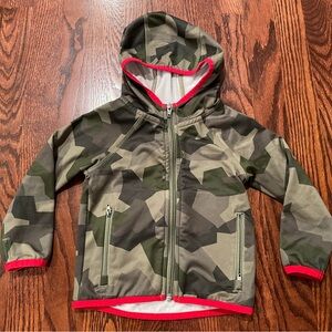 Hanna Andersson Lightweight Camo Athletic Jacket - Size 80cm 18-24 Months